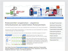 Tablet Screenshot of potenzmittel-vergleichen.com